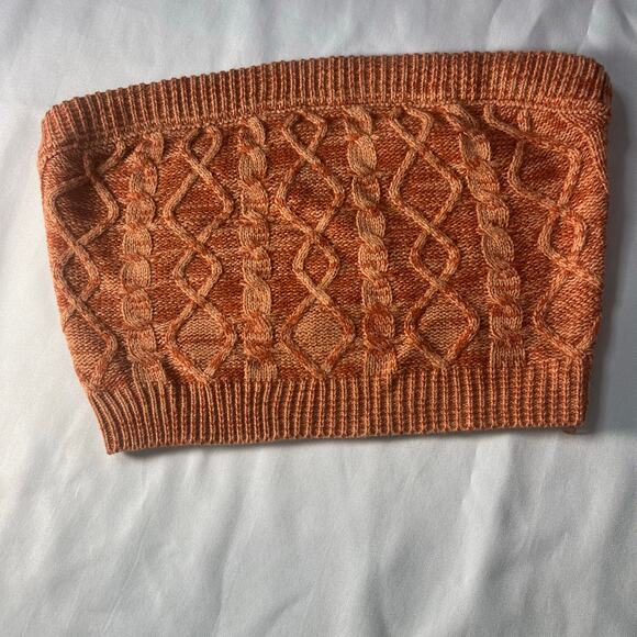 Lulus-made with love sweater tube top size small preowned - Picture 1 of 6